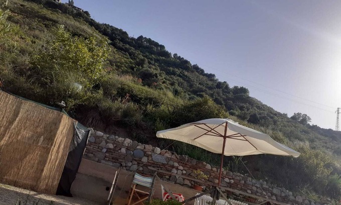 Mortelle Villa | Villa "Casa Bianca" with Sea View, Garden & A/C