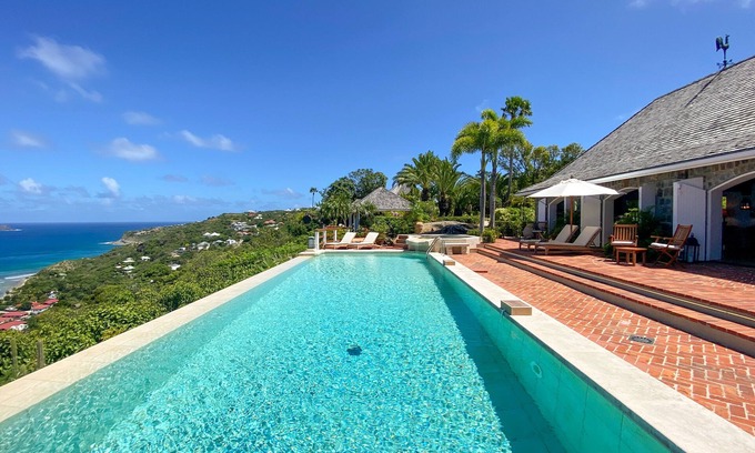 Anse de Lorient Villa | Villa Chanticleer | Ocean View - Located in Magnificent Lorient Beach with Private Pool
