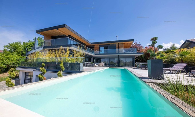 Annecy-le-Vieux House | Villa Cigogne Annecy le Vieux swimming pool