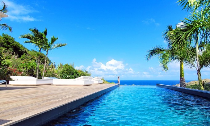 Petit Cul De Sac Beach Villa | Villa Coco Rock | Ocean View - Located in Magnificent Petit Cul de Sac with Private Pool