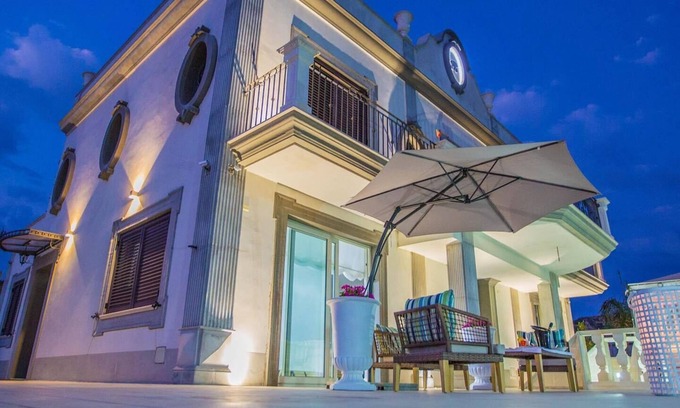 Palma di Montechiaro Villa | Villa Corbera Palmaris Luxury with pool, and Sea view terrace