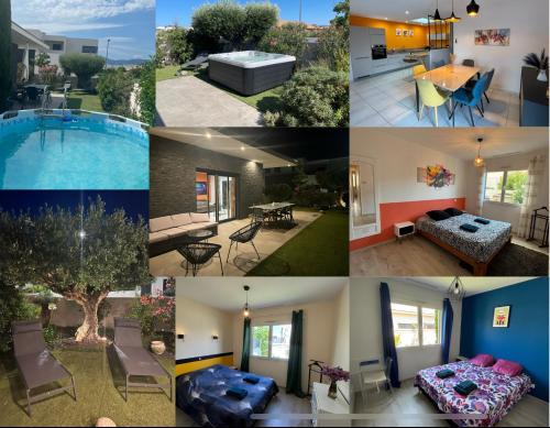 Villeneuve-de-la-Raho Villa | Villa Dolce Vida proche golf, lac, plage et Collioure