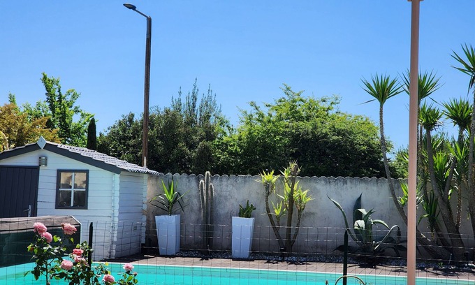Rochefort-du-Gard House | Villa EDEN calm, sun and cicadas classified 5 stars 6 persons