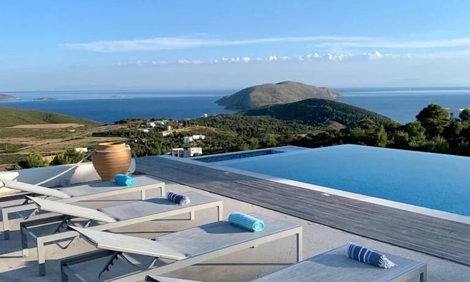 Skiros Villa | Villa Giulsa seaview