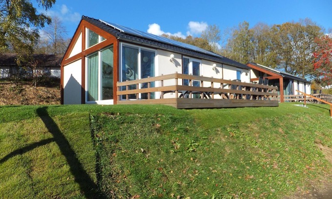 Kronenburg House | Villa in Germany with Sauna & Valley Views