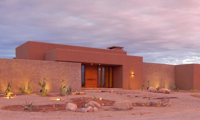 San Carlos Department House | Villa in the Uco Valley at Alfa Crux Winery in the Mendoza Wine Region