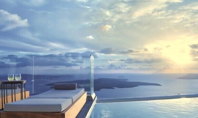 Firostefani Villa | Villa Ioli with Stunning Caldera Views