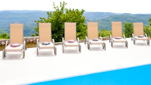 Lupoglav Villa | Villa Kristina - Swimming pool, Dolenja Vas - Istra