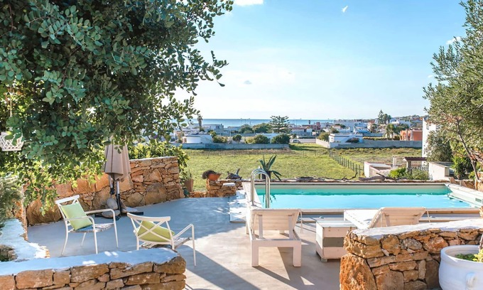 Torre Ovo Villa | Villa La Rezza with pool, garden, and pacious terrace