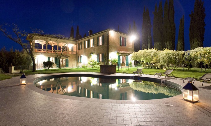 Siena Villa | Villa Larniano, With Private Pool And View On Vineyard