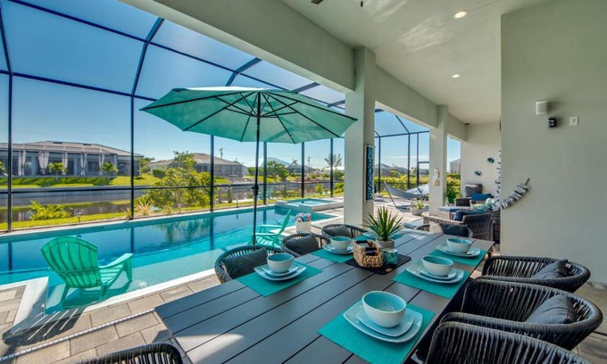 Pelican Villa | Villa Mangifera with Salt Water Pool & Spa, EV-Loading