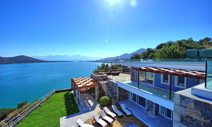 Mavrikiano Villa | Villa Marina - Elounda ,Crete