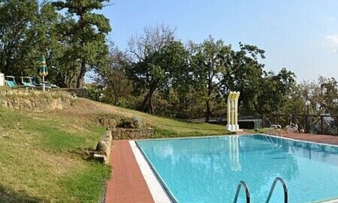Pian di Sco Villa | Villa Mariolina Grande: A characteristic and welcoming two-story age-old farm house located in an isolated position, on the slopes of a hill which is covered with olive groves, with Free WI-FI.