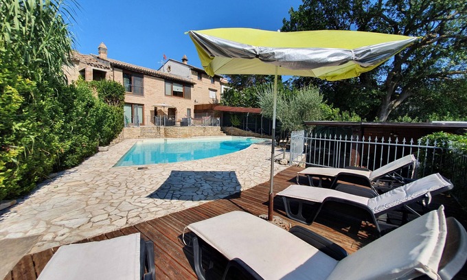 Montegranaro Villa | Villa Martin with pool for 6 people, 2 bedrooms, 3 bathrooms, a few km from the sea