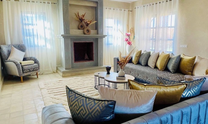 Zaouia Sidi Abdallah Ben Sassi Villa | Villa Marwa 3ch Marrakech Private