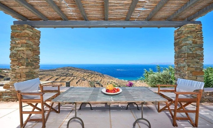 Tinos Town Villa | Villa Melia Sérénité & vue Spectaculaire