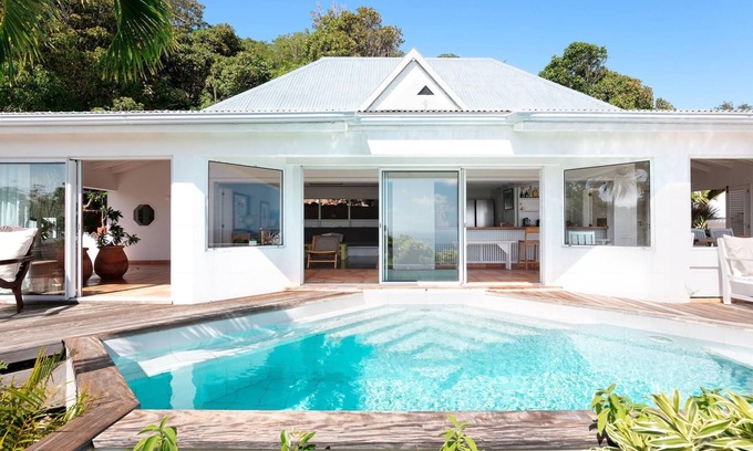 Devet Villa | Villa Oceana | Ocean View - Located in Wonderful Vitet with Private Pool