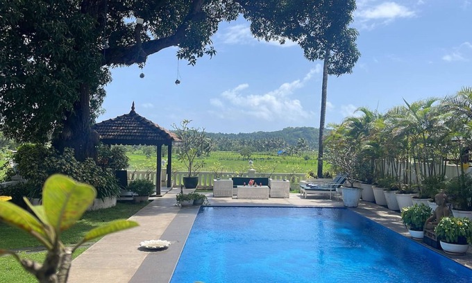 Nerul Villa | Villa One - Pvt Pool Outdoor Deck North Goa