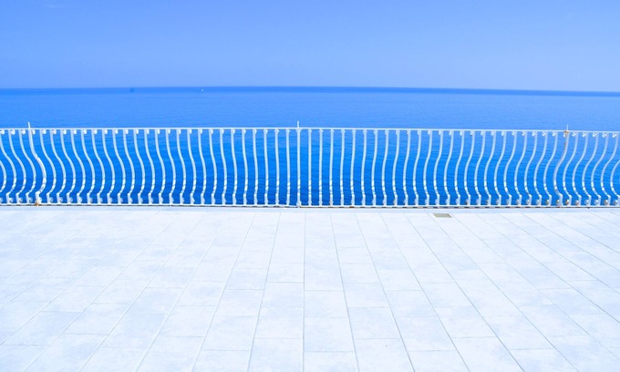 Bagheria Villa | Villa Orizzonte - Luxury property - 180 ° sea view, private access to the sea