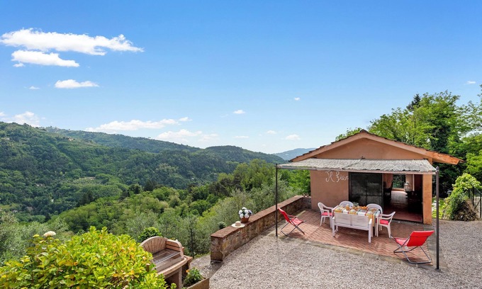 Macchino House | Villa Ortensie Garden with amazing view, Pistoia, Italy