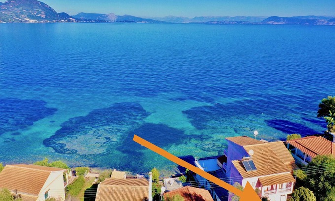 Agia Pelagia Chlomou Apartment | Villa Ourania - Studio 2 garden view