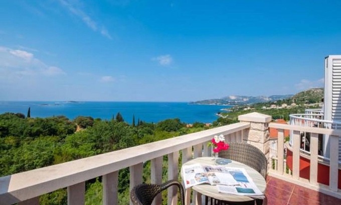 Plat Apartment | Villa Panorama Dubrovnik (A4) - Premium One Bedroom Apartment with Terrace and sea View