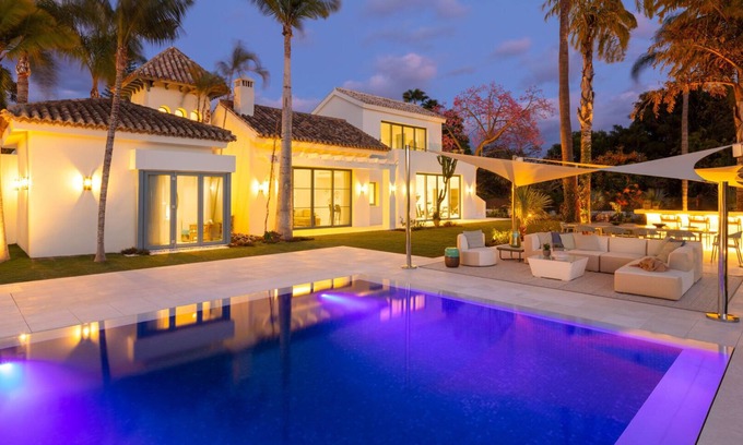 Marbella Villa | Villa Paris, Frontline Golf, Nueva Andalucia, Spain