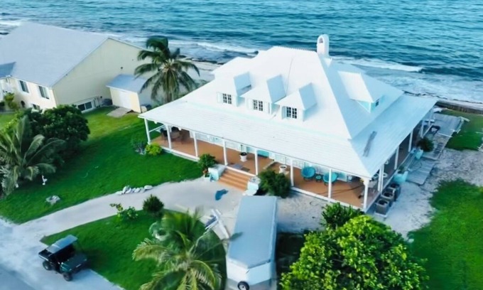 Treasure Cay House | Villa Pasha Beach Front Estate Home