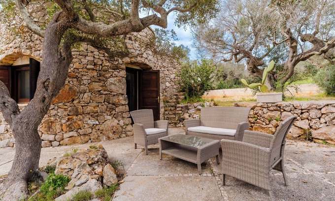 Marina San Gregorio Villa | Villa 'Petrosa' with Sea View, Private Terrace and Air Conditioning