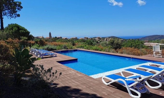 Monacia-d'Aullene Villa | Villa Pol & Dod - Sublime villa avec Piscine