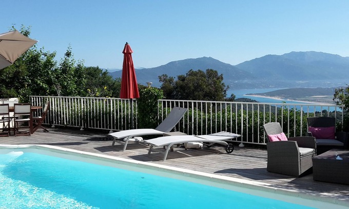 Belvedere-Campomoro Villa | Villa, pool sea view