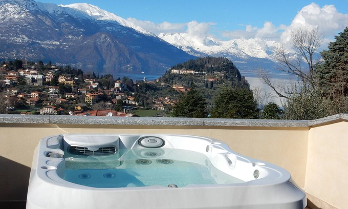 Visgnola Apartment | "Villa primula" with private jacuzzi, garden, 3 terraces, free parking