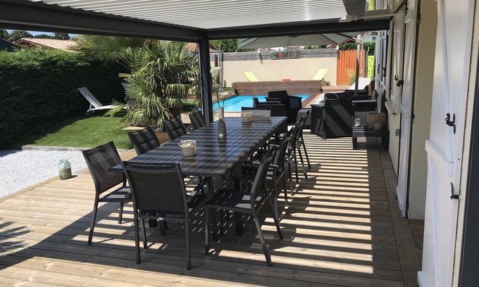 La Teste-de-Buch Villa | Villa +private heated pool, quiet area, near Bassin, Special offer/2026