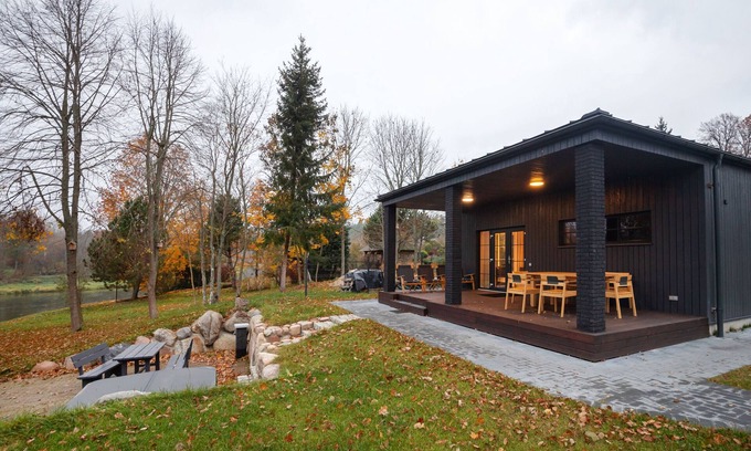 Vilnius County Cabin | Villa Rest.Art Sauna by Reside Baltic