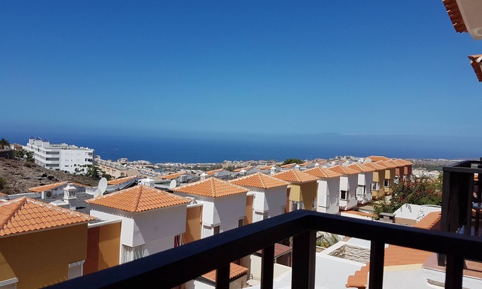 Costa Adeje House | Villa Roque del Conde 3 with fantastic sea view, Terrace, Pool, Wifi, SAT-TV