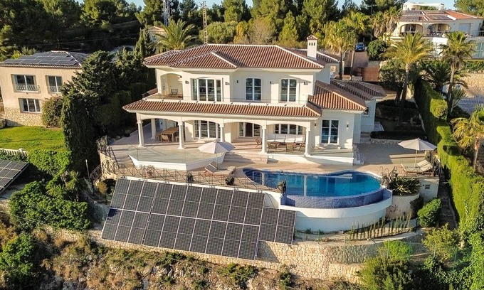 Aduanas Villa | Villa San Antonio, las Mejores Vista de Jávea, Lujo Para 8 Personas