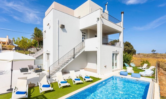 Atsipópoulon Villa | Villa Sonata - Five Bedroom Villa, Sleeps 10