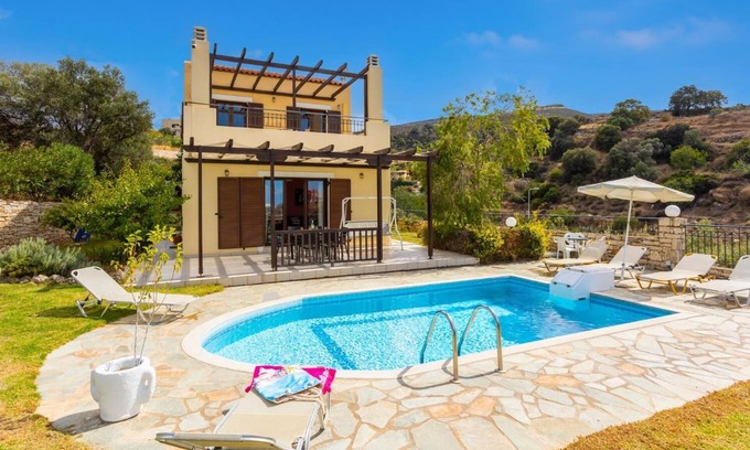 Maroulas Villa | Villa Spiridoula - Three Bedroom Villa, Sleeps 6