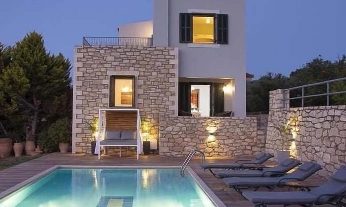 Skouloufia Villa | Villa Sunset - Holiday villa with Panoramic Sea Views