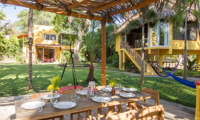 Chacala Villa | Villa Tutu with jungle and ocean views, 8,600sqf of gardens, sleep 12