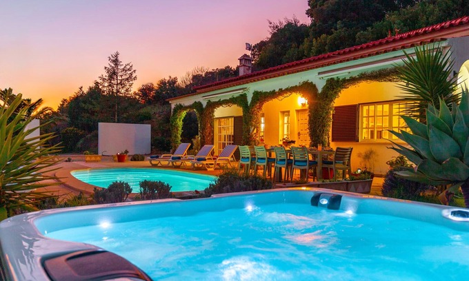 Monchique Villa | Villa with heatable pool & BBQ, Galé