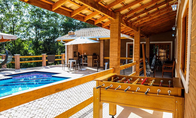 Campinas House | Villa with heated pool in gated community