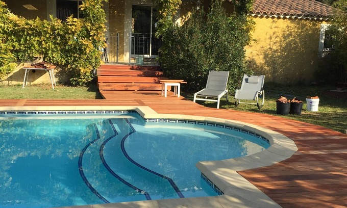 Castillon-du-Gard Villa | villa with pool at Pont du Gard for 6 people