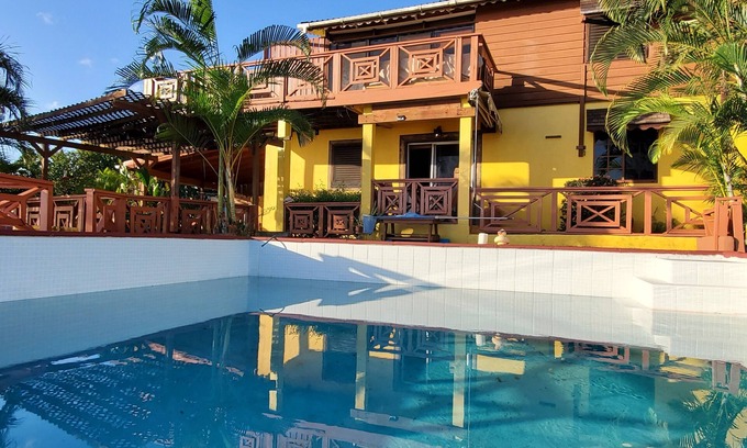 Dugard Villa | Villa with privacy and fantastic view Pitons, Caribbean Sea.