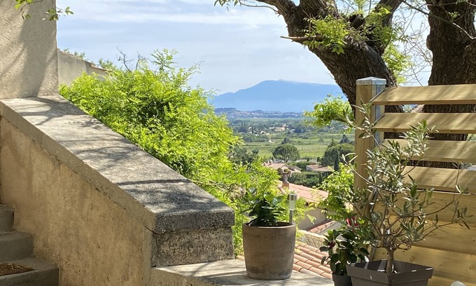 Rochefort-du-Gard House | Village house in the Gard, near Avignon with terrace and garden and SPA