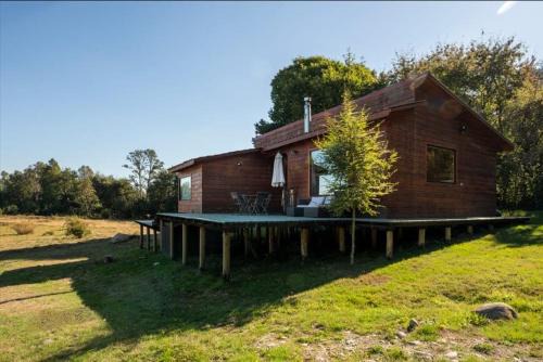 Villarrica House | Villarrica Cabin 2BR with Fireplace and terrace