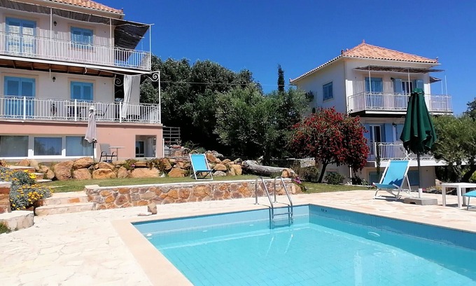 Aipeia Villa | Villas with pool near Koroni and exceptional panoramic sea view