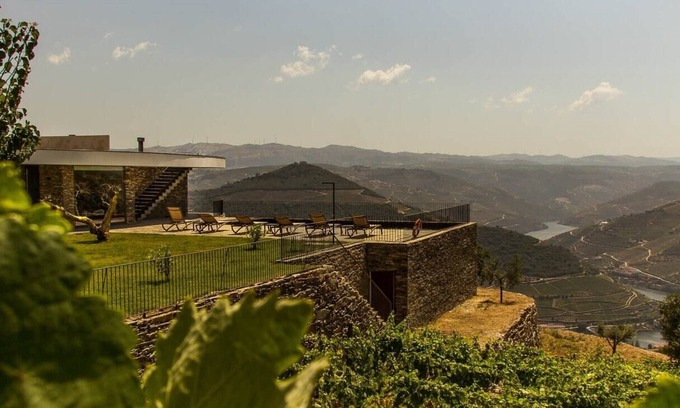 Bomfim Villa | Vineyard Home Flying High over the Douro River