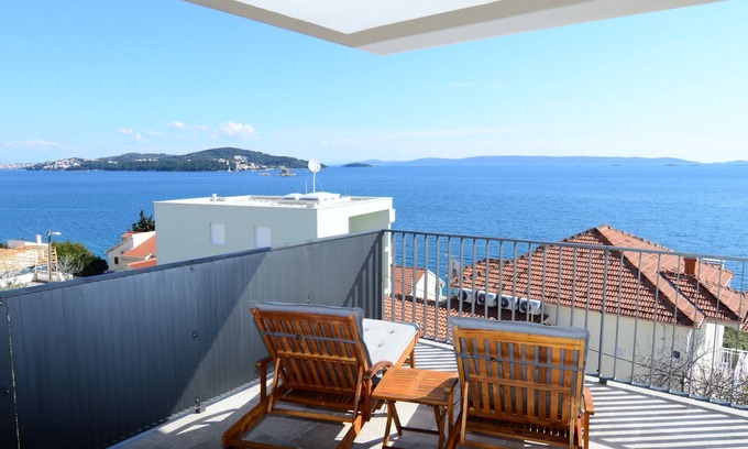 Seget Vranjica Apartment | Viva-by the sea-panorama penthouse by Interhome