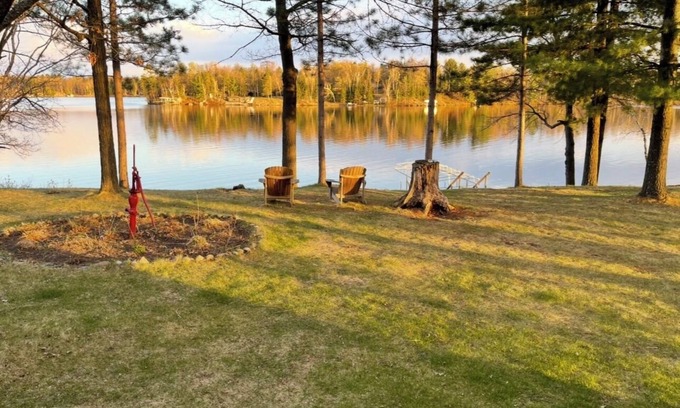 Longville House | Voted Most Beautiful Lake! Woman Lake Chain-4 Seas Home on Girl Lake!
